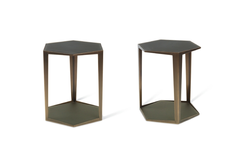 Gemma Hex Side Table by Troscan Design & Furnishings