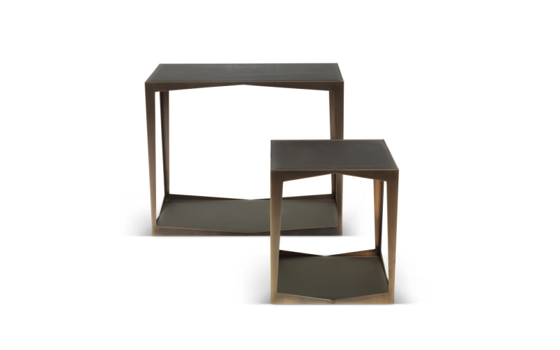 Gemma Rectangular Side Table by Troscan Design & Furnishings